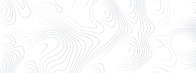 Fototapeta na wymiar Transparent PNG Topographic line map. Modern design with White background with topographic wavy pattern design. 