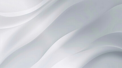 An elegant and modern white wavy texture background with a smooth gradient, ideal for professional and clean design aesthetics.