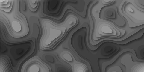 3D Stylized topographic contour map. Geography scheme and terrain. Topography grid map. Contour map background. Geographic line mountain relief. Abstract lines or wavy backdrop background.