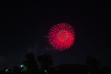 東海市の夏の風景