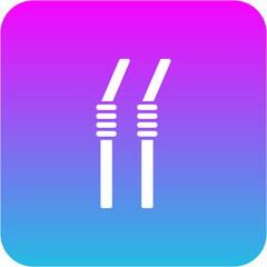 Plastic Straw Icon