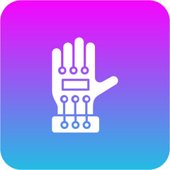 Fototapeta premium Wired Glove Icon