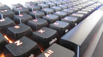 keyboard close up