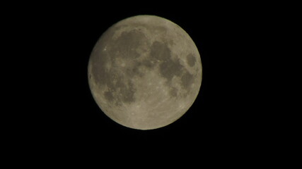 moon in the sky