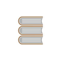 icon book template design trendy