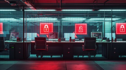 Secure Workstations: Laptop Security Signs