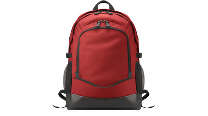 Backpack on a transparent background