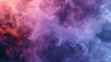 Obraz premium Abstract Smoke Background with Realistic Lighting