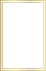 picture frames. Empty gold borders. Golden ornaments. Luxury art. decorative framework. on transparent, png