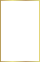 picture frames. Empty gold borders. Golden ornaments. Luxury art. decorative framework. on transparent, png