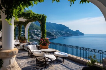 Beautiful illustration created using artificial intelligence. Generative AI.