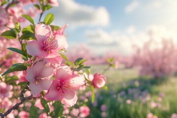 Fototapeta premium Spring Season Environment