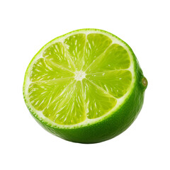 Lime isolated on transparent background