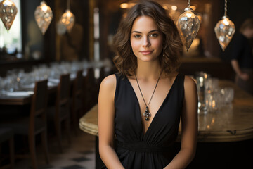 Beautiful illustration created using artificial intelligence. Generative AI.