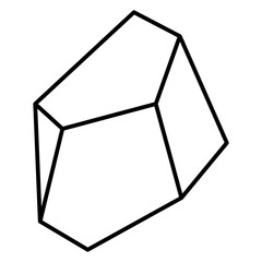 stone icon, rock icon	
