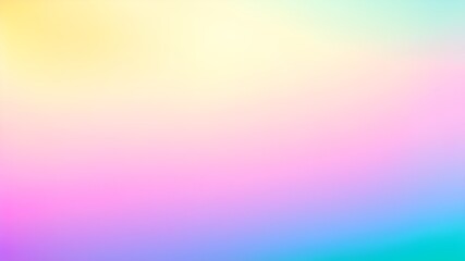 Abstract pastel color gradient background, rainbow grain gradation texture, vector pink, blue, green, yellow noise texture blur background