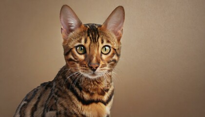 Obraz premium portrait of a bengal cat
