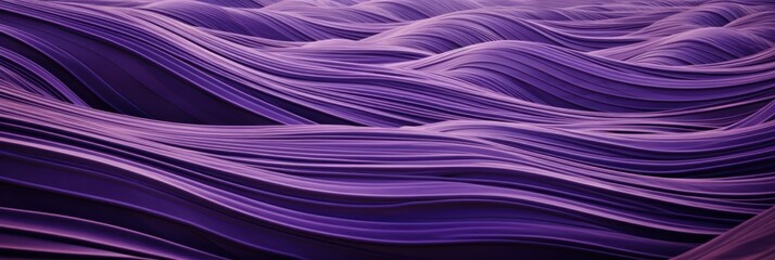purple wavy lines field landscape