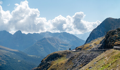 Fototapeta premium Timmelsjoch, Hochalpenstrasse