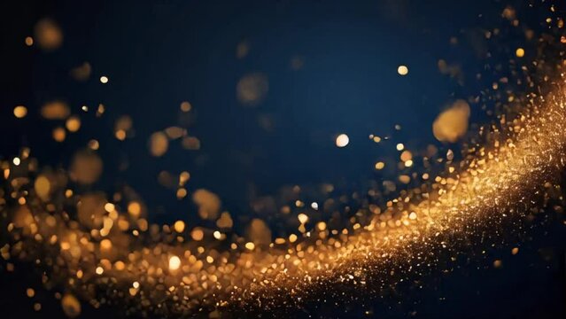 Abstract beautiful background, particle, glitter, shiny, banner, bokeh,