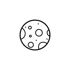 Doodle planets of the solar system