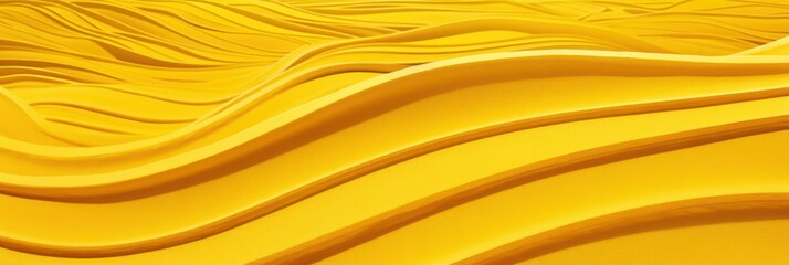 yellow wave landscape pattern background