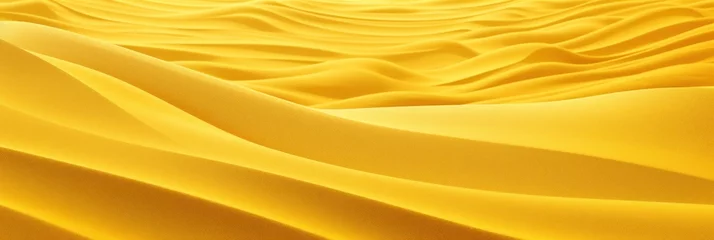 Foto op Canvas yellow wave landscape pattern background © Celina