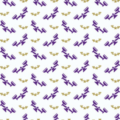 Fototapeta na wymiar Balance Scales Icon trendy colorful repeating pattern purple vector illustration background