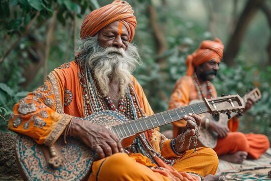 Baul mystic minstrels' enchanting melodies Explore the enchanting melodies of Baul mystic minstrels during weddings