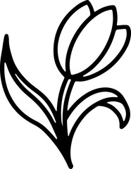 decorative flower drawing