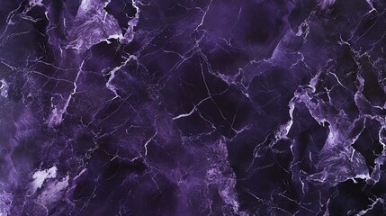 Obraz na płótnie Canvas Dark Purple Marble Pattern Texture Abstract Background