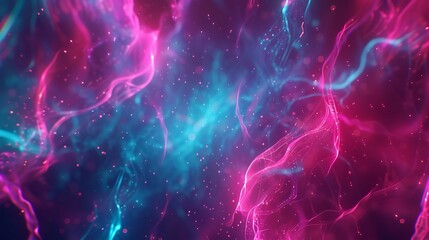 Energetic Abstract Neon Texture Background