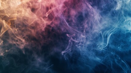 Energetic Abstract Smoke Texture Background