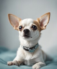 cute Chihuahua, isolated white background
