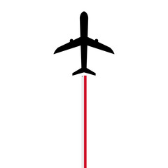 Fototapeta na wymiar malta plane icon vector illustration. isolated on white background