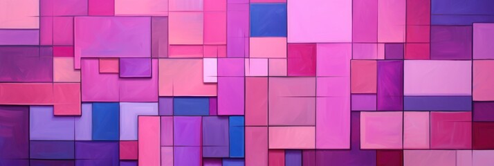 colorful shapes on a wall