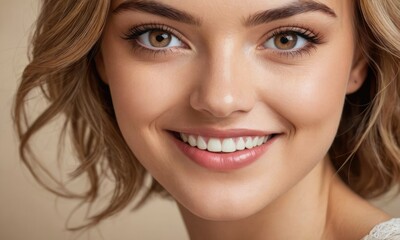 Obraz premium Delectable Chic: Tiramisu-Inspired Fashion Portrait with Italian Elegance