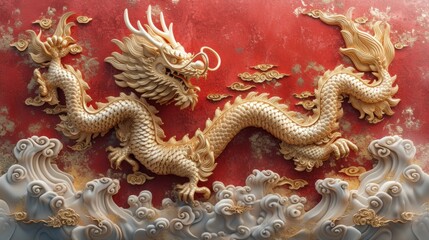 Obraz premium chinese dragon 