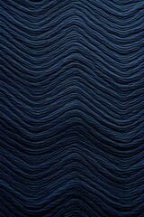 Navy Blue zig-zag wave pattern carpet texture background