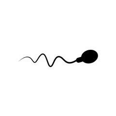 Hand drawn sperm