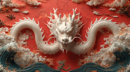 Obraz premium chinese dragon 