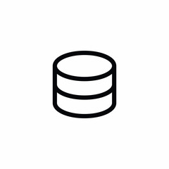 Database Data SQL Vector Icon Sign Symbol