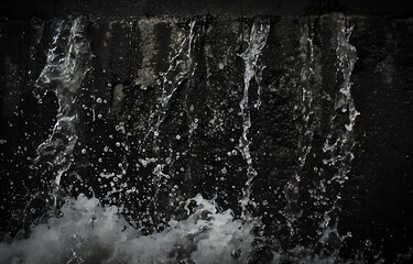 black grungy wall wallpaper for your desktop and mobi