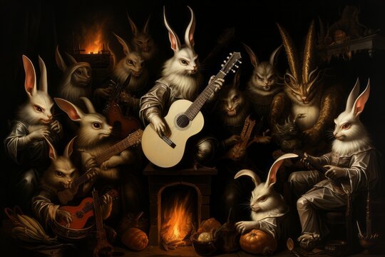 Round dance of whims: animal allegories and folklore myths in symbolist painting