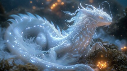 Beautiful and Magical Dragon