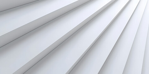 Obraz premium A white and gray diagonal line abstract background featuring a white paper background with slanted lines. The design includes several layered flat lines for a visually appealing effect.