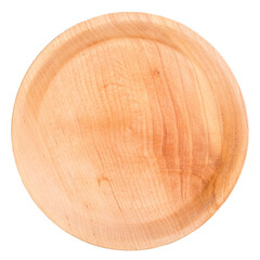 Round wooden chopping board