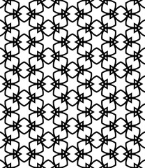 Black seamless abstract pattern. Overlay for background and backdrop. Ornamental design. PNG graphic illustration with transparent background.