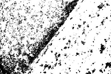 Rustic grunge texture with grain and stains. Abstract noise background. PNG graphic illustration with transparent background.