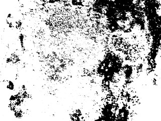 Rustic grunge texture with grain and stains. Abstract noise background. PNG graphic illustration with transparent background.